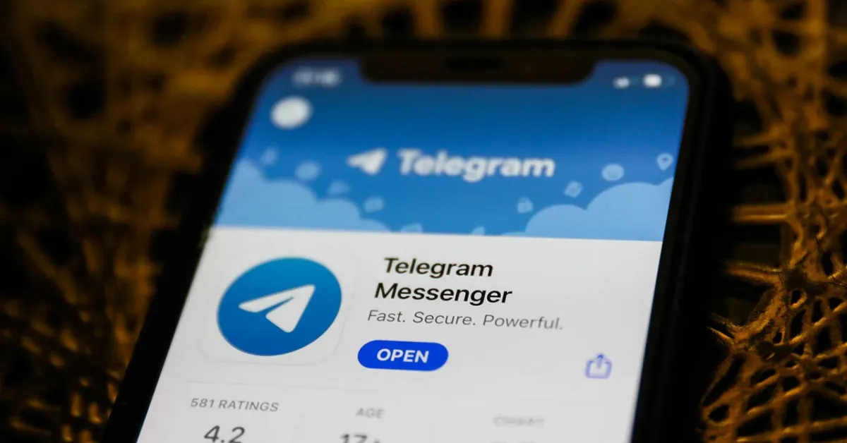 Telegram password change